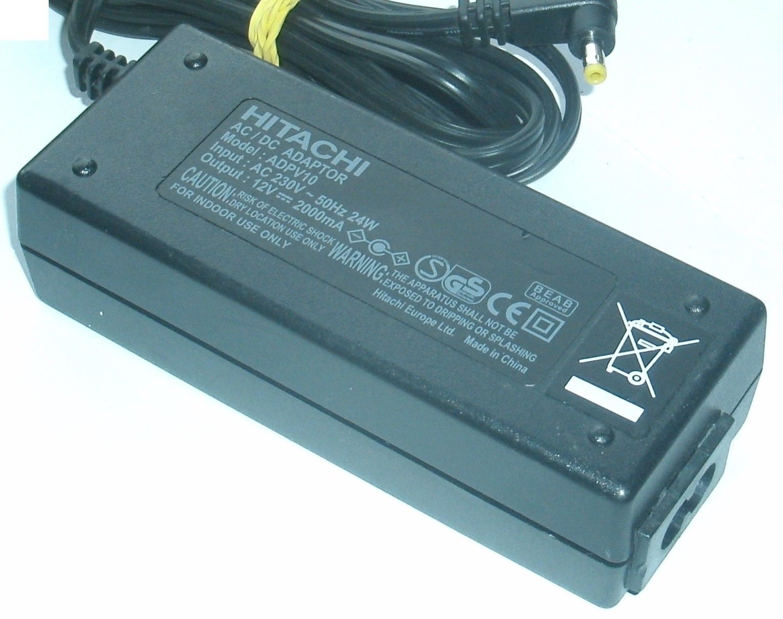 New 12V 2A HITACHI ADPV10 Power Supply Ac Adapter